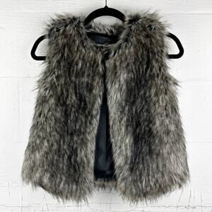 VINCE. Faux Fur Vest –‎ Soft & Luxe, Size M